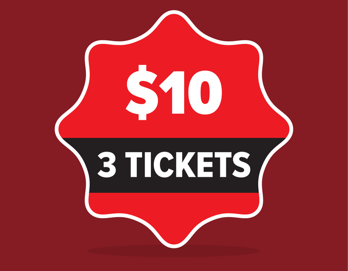 3 for $10